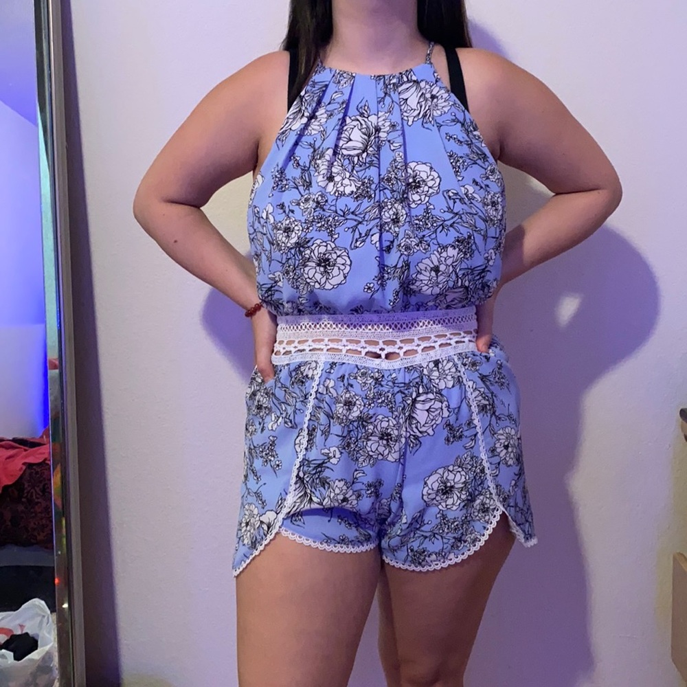 Flower romper!